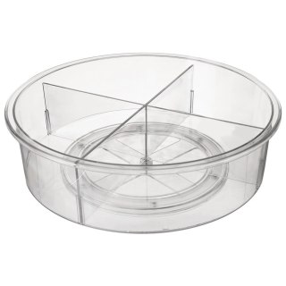 Organizer Obrotowy Dzielony 4 Sekcje Kuchnia Łazienka 30 cm ORION