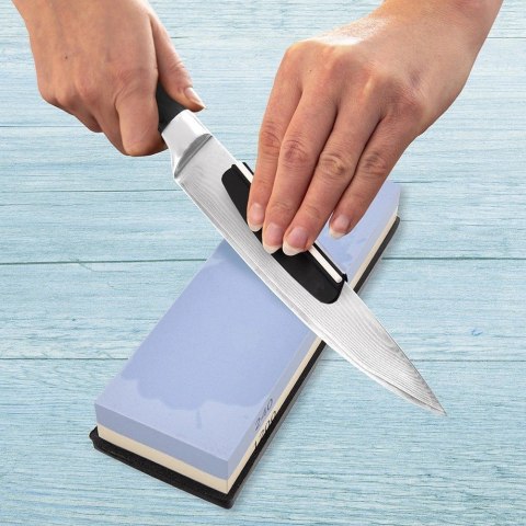 Ostrzałka do Szlifowania Ostrzenia Noży Kamienna Dwustronna ORION 18,5x6 cm