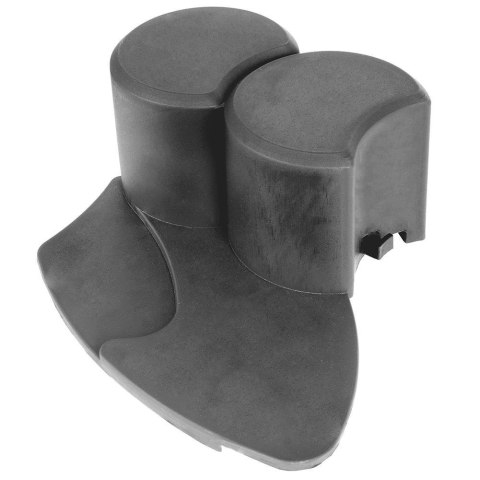 Palisada Obrzeże Ogrodowa Grafitowa Plastikowa Dekoracyjna VILDE 410 cm