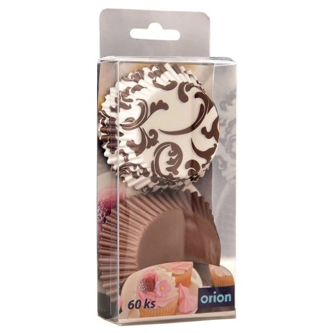 Papilotki Papierowe do Muffinek 60 szt 6,5 cm ORION Dekoracyjne