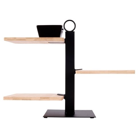 Patera Bambusowa 3-Piętrowa z Miseczką EXCELLENT HOUSEWARE 32x32x26,5 cm