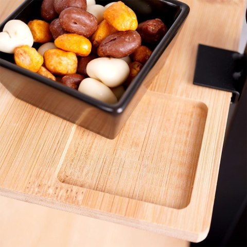 Patera Bambusowa 3-Piętrowa z Miseczką EXCELLENT HOUSEWARE 32x32x26,5 cm