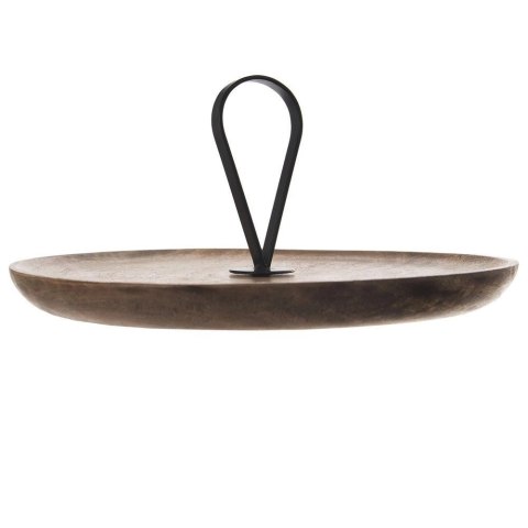 Patera Drewniana Talerz do Serwowania na Ciasta Przekąski MANGO 30,5 cm