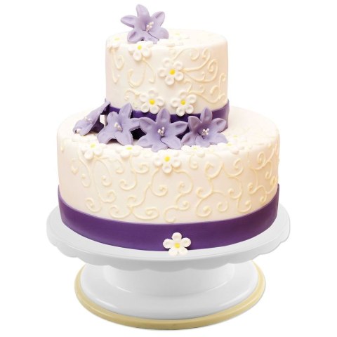 Patera do Dekorowania Tortu Ciasta Deseru Obrotowa Solidna ORION 28 cm