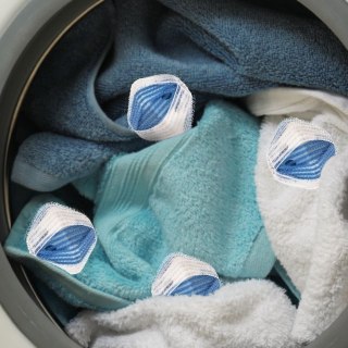 Piłki Kule Czyszczące do Prania Wielorazowe Rzep Zestaw 4 szt. ORION 5 cm