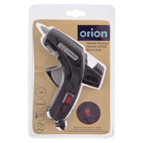 Pistolet do Kleju na Gorąco Lekki 15W ORION na Wkłady 0,7 cm