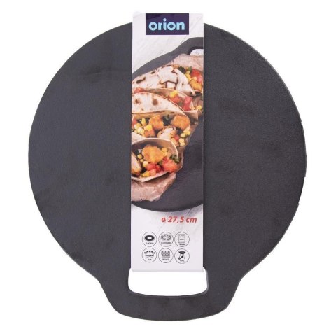 Płyta Patelnia do Pieczenia Tortilli Naleśników Pizzy Żeliwna ORION 25 cm
