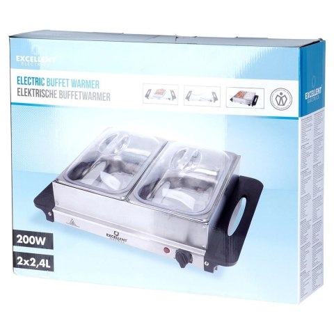 Podgrzewacz Elektryczny Bufet 47,5 cm EXCELLENT ELECTRICS 2 Wkłady