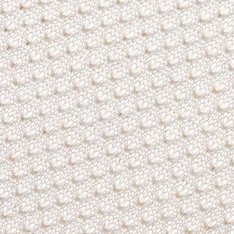 Podkładka na Stół Okrągła Kremowa Złota 38 cm HOME STYLING COLLECTION