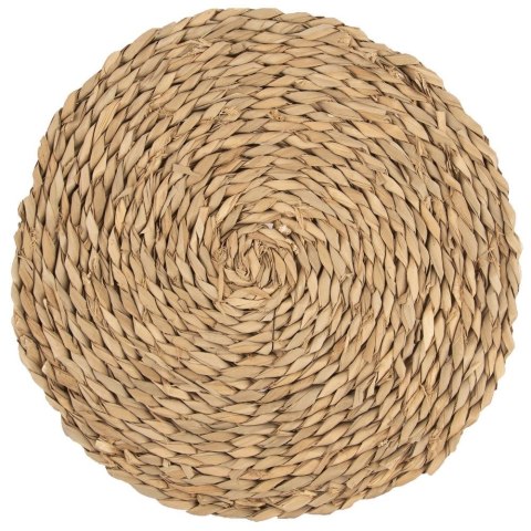 Podkładka na Stół Okrągła Naturalna Boho 35 cm ORION Liście Pałki Wodnej