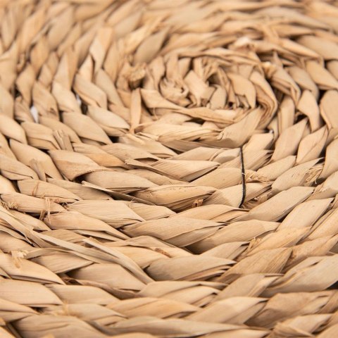 Podkładka na Stół Okrągła Naturalna Boho 35 cm ORION Liście Pałki Wodnej