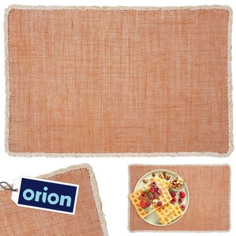 Podkładka na Stół Pomarańczowa Boho 45 x 30 cm ORION Dekoracyjna Mata