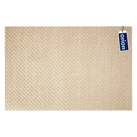 Podkładka na Stół Prostokąt Jasnobeżowy Złoty 45 x 30 cm HSC