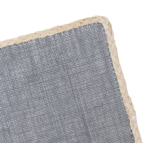 Podkładka na Stół Szara Boho 45 x 30 cm ORION Dekoracyjna Mata