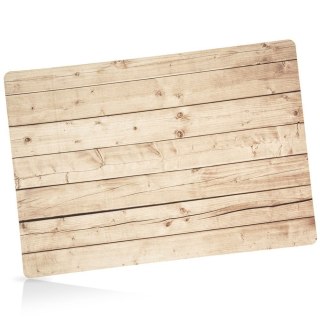 Podkładka na Stół Wzór Deska Beżowa 43 x 30 cm ORION Mata PCV