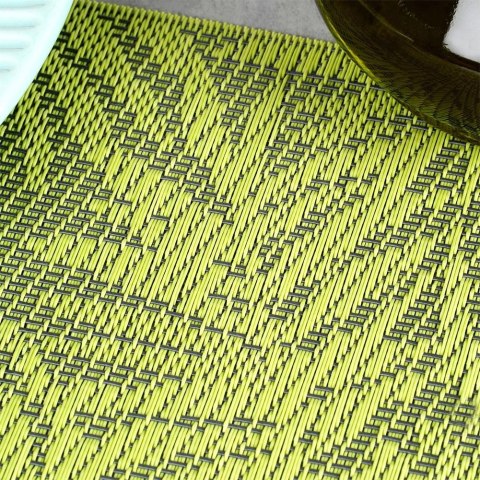 Podkładka na Stół Zielona Liście 45 x 30 cm EXCELLENT HOUSEWARE Mata PCV