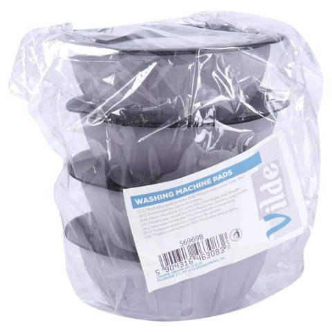 Podkładki Antywibracyjne pod Pralkę 4 szt. 10,5 x 3,5 cm Redukcja Hałasu