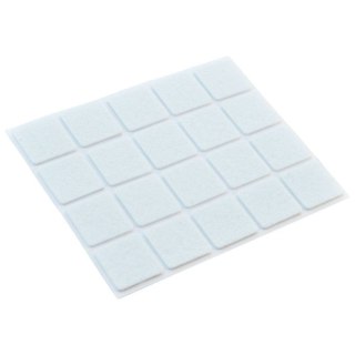 Podkładki Filcowe Samoprzylepne 20 szt. 2,5 x 2,5 cm ORION pod Meble