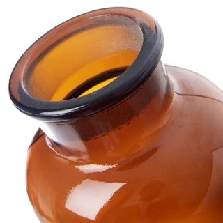 Pojemnik Butelka Retro na Płyny Produkty Sypkie Szklany Brązowy ORION 1 l