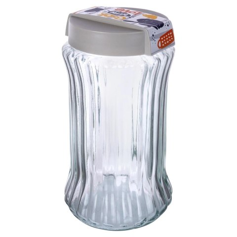 Pojemnik Kuchenny na Makaron Płatki Mąkę Szklany EXCELLENT HOUSEWARE 1,6 l