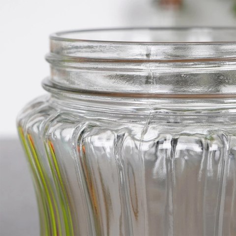 Pojemnik Kuchenny na Makaron Płatki Mąkę Szklany EXCELLENT HOUSEWARE 1,6 l