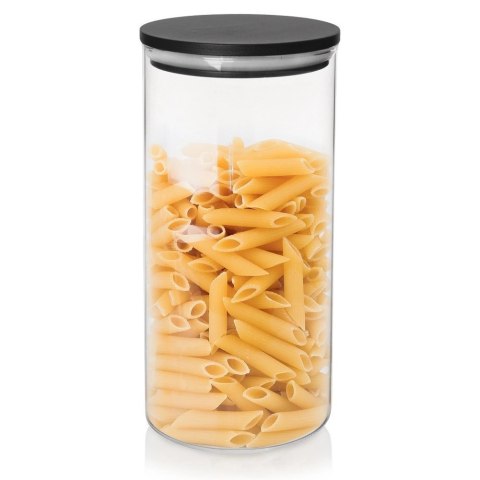 Pojemnik Kuchenny na Makaron Płatki Szklany Pokrywka Uszczelka ORION 980 ml