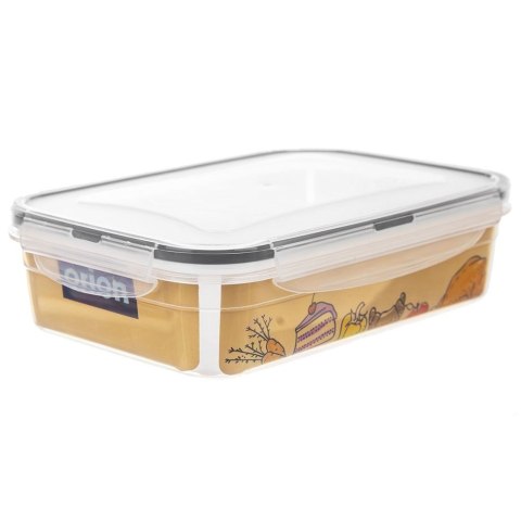 Pojemnik Lunchbox Dzielony 3 Komory Szczelny 1 L ORION Mrożenie 21 x 15 cm
