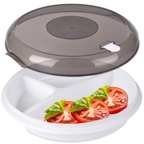 Pojemnik do Mikrofalówki Dzielony Talerz 25 cm EXCELLENT HOUSEWARE