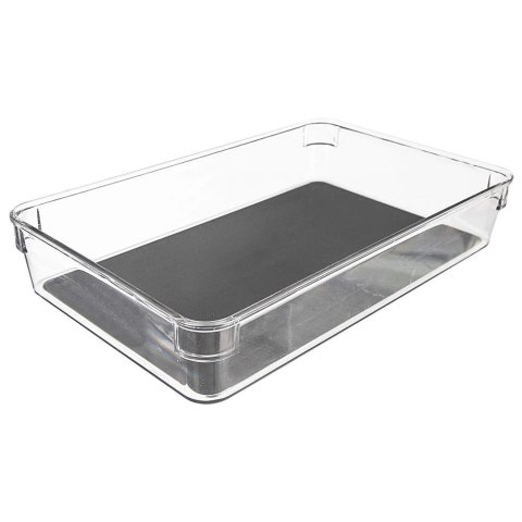 Pojemnik Organizer Szuflady GREY 24 x 16 x 4,5 cm ORION Antypoślizgowy