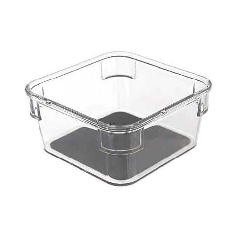 Pojemnik Organizer Szuflady GREY Mały 9 x 9 x 4,5 cm ORION Antypoślizgowy