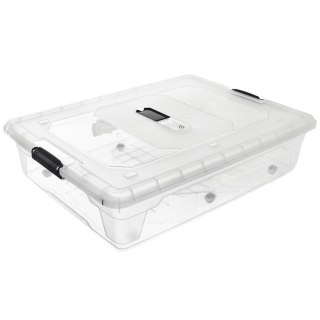 Pojemnik Pod Łóżko na Kółkach Duży 50 L ORION Wentylacja 80 x 60 cm