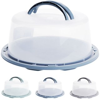 Pojemnik na Ciasto Desery z Pokrywą Uchwytami Zamykany Solidny VILDE 34 cm