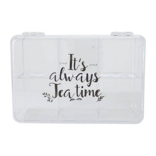 Pojemnik na Herbatę z Przedziałkami 21,5 x 15 x 8,5 cm EXCELLENT HOUSEWARE