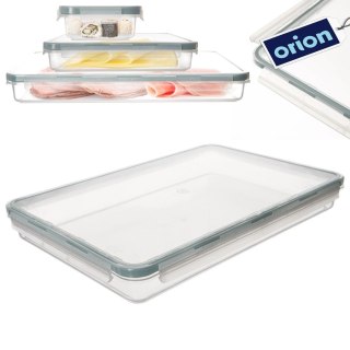 Pojemnik na Jedzenie Ser Wędlinę z Pokrywką Uszczelką Płaski ORION 1,5 l
