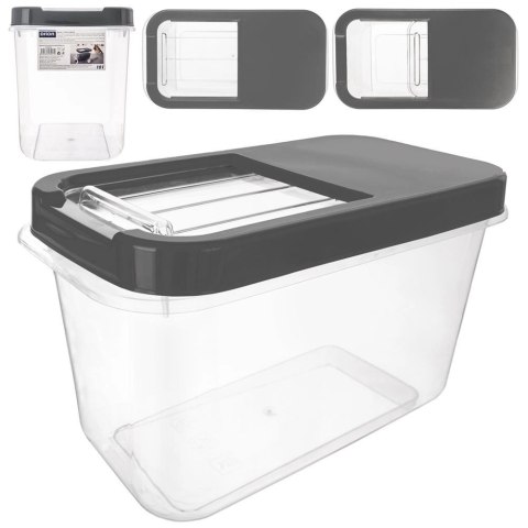 Pojemnik na Kapsułki Karmę Proszek 10 L 35 x 19,5 x 23 cm ORION Szary