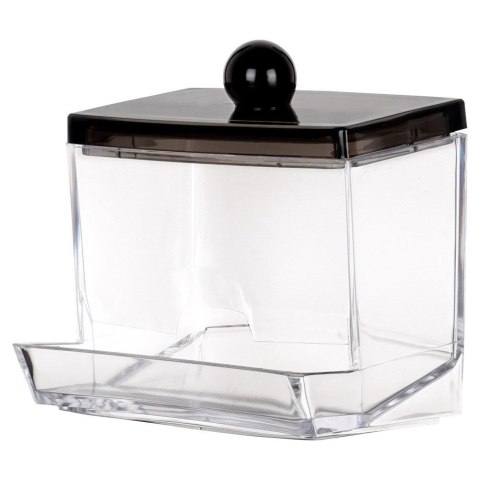 Pojemnik na Patyczki Kosmetyczne z Podajnikiem 9 x 7 x 9,5 cm z Pokrywką