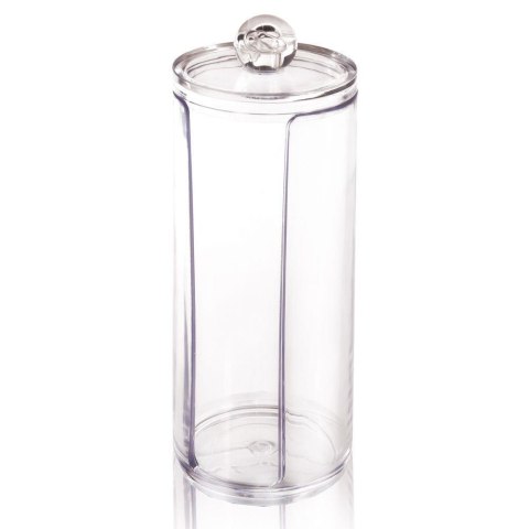 Pojemnik na Płatki Kosmetyczne z Podajnikiem 7,5 x 20 cm ORION Pionowy