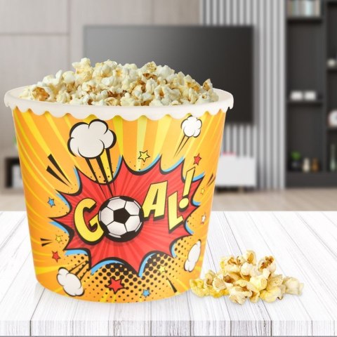 Pojemnik na Popcorn Chipsy Piłkarski 2,3 L ORION Goal 17 x 14 cm