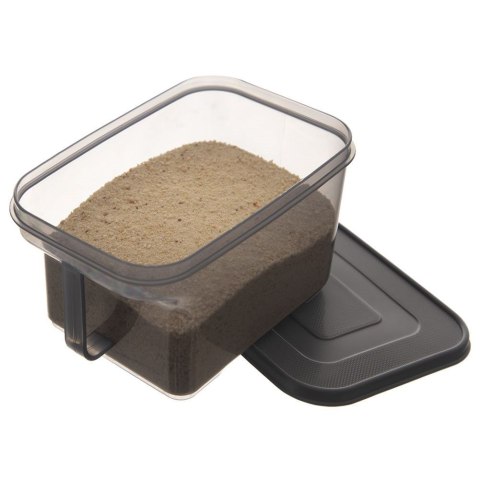 Pojemnik na Produkty Sypkie GREY 3,25 L ORION Uchwyt 23 x 15,5 x 15,5 cm