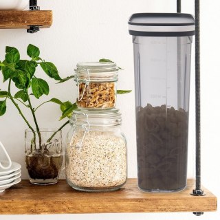 Pojemnik na Produkty Sypkie z Dozownikiem 4 L Miarka 21,5 x 11,5 x 28,5 cm