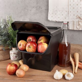 Pojemnik na Warzywa Piętrowany 13 L VILDE z Klapą Zmywarka 34 x 27,5 cm