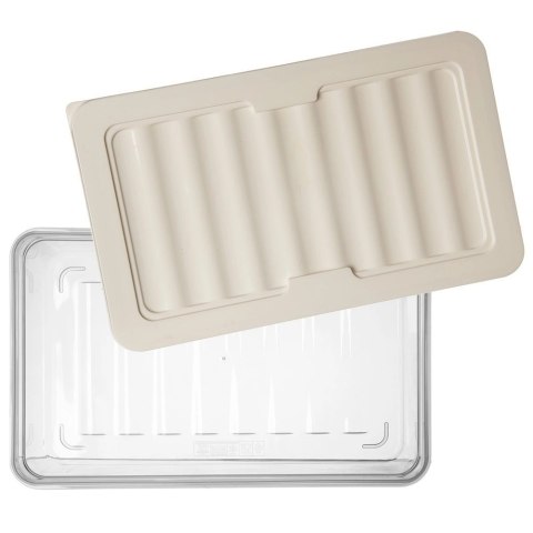 Pojemnik na Wędliny Sery 1 L ORION Falowane Dno Zmywarka 22,5 x 14 cm