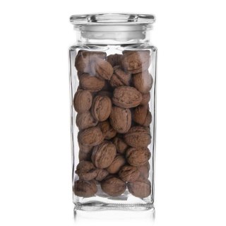 Pojemnik Szklany Kwadratowy 1,8 L ORION Szczelny Retro 24 x 10 cm