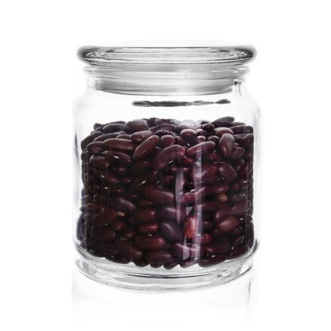 Pojemnik Szklany Retro 580 ml ORION Szczelny Okrągły 11 x 10 cm