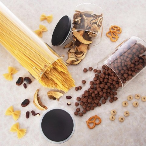 Pojemnik Szklany Sypkie Produkty 600 ml ORION z Uszczelką 12 x 9 cm