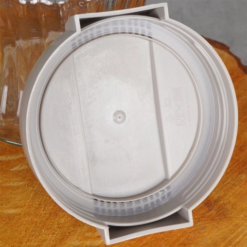 Pojemnik Szklany na Produkty Sypkie 900 ml EXCELLENT 11,5 x 11,5 x 14 cm