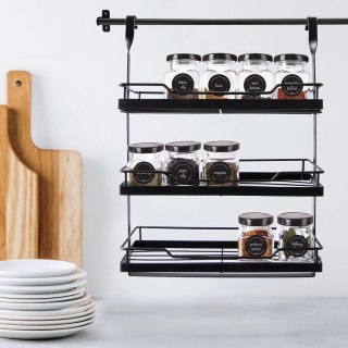 Pojemnik Szklany na Przyprawy 120 ml ORION z Metalową Nakrętką 7 x 5,5 cm