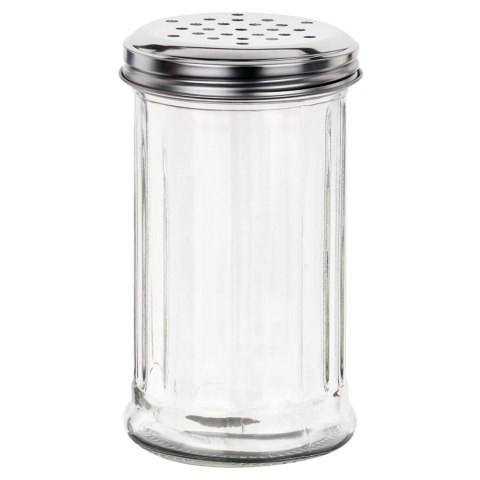 Pojemnik Szklany na Przyprawy Sitko 350 ml VILDE z Otworami 13,5 x 7,5 cm