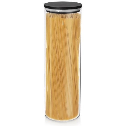 Pojemnik Szklany na Spaghetti 1,5 L ORION z Pokrywką Uszczelką 27 x 9 cm
