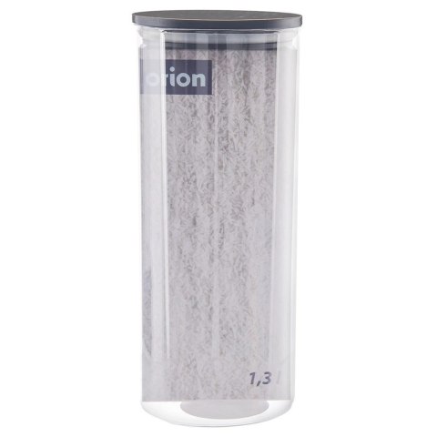 Pojemnik Szklany z Uszczelką Bambusową 1,2 L ORION 9 x 9 x 22 cm